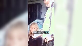 Girl gets dose of reality when cops show up