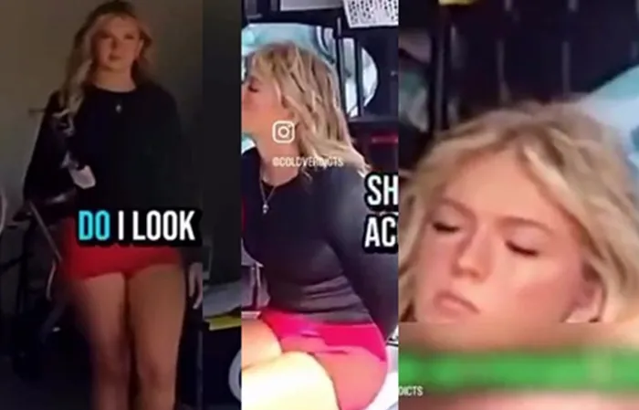 Girl gets dose of reality when cops show up