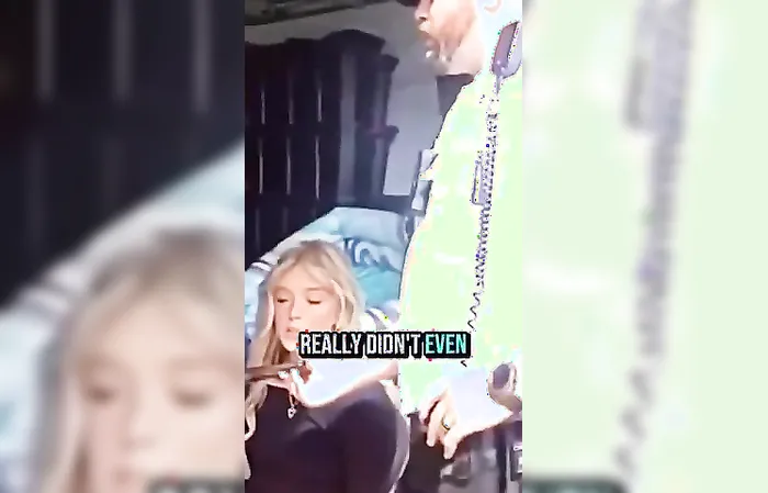 Girl gets dose of reality when cops show up