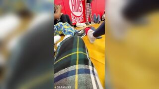 Animalistic teen assaults girl minding her own business