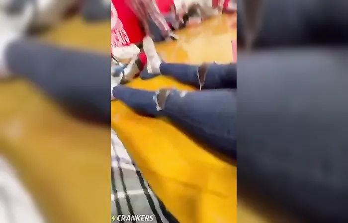 Animalistic teen assaults girl minding her own business