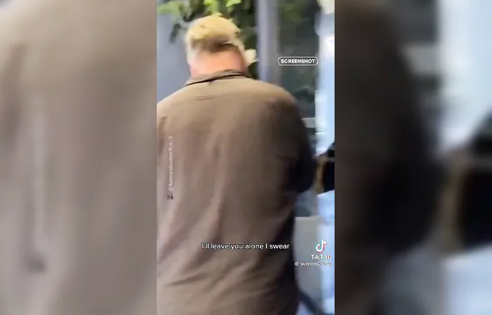 Annoying person harasses Alec Baldwin
