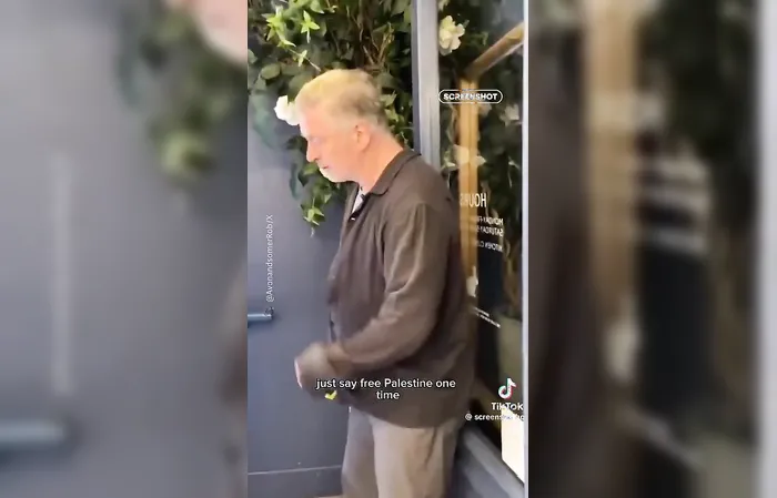 Annoying person harasses Alec Baldwin