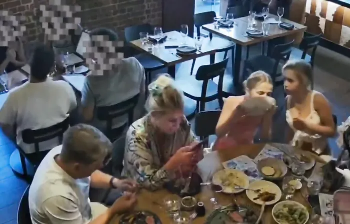 Guy caught ripping out armpit hair to get a free meal