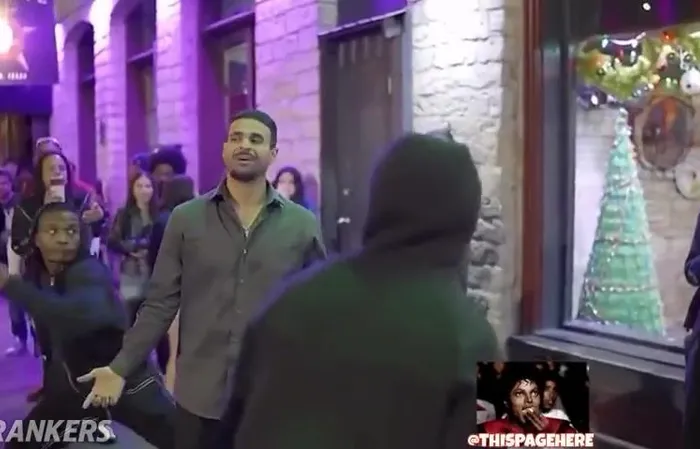 Man sucker punched by weakling loser outside night club