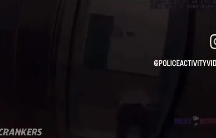 Cop almost got stabbed to death, but squad took out the suspect