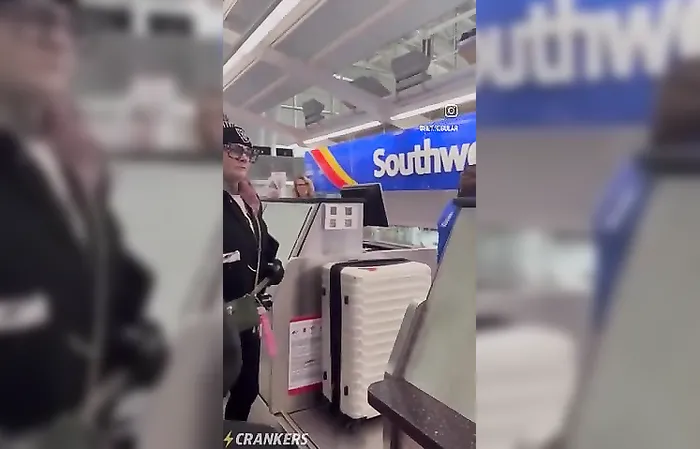 Karen drops the HARD R at the airport, wonders why she can't get on plane