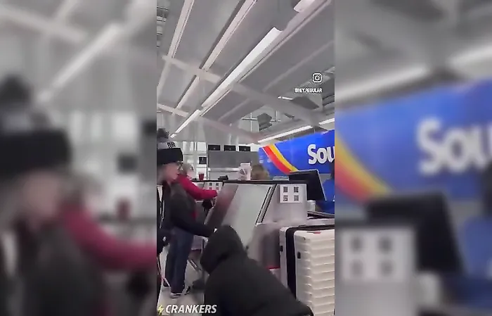 Karen drops the HARD R at the airport, wonders why she can't get on plane
