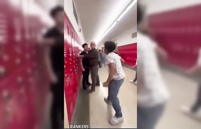 Teacher fights back after getting socked