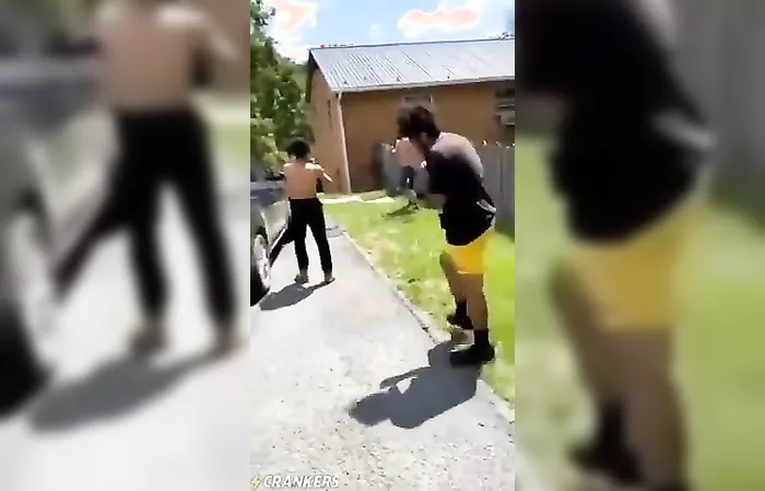 Dude looks like a RUSSIAN BEAR dropping bodies one at a time