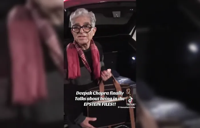 Deepak Chopra confronted in public over the FILES