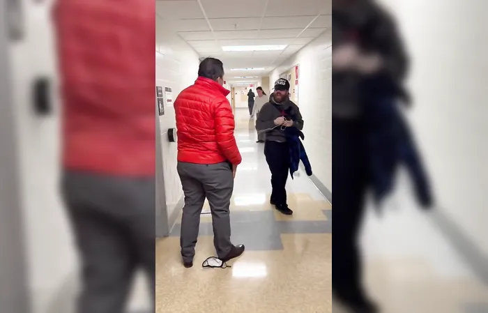 Ohio State professor, Luke Perez, assaults a journalist