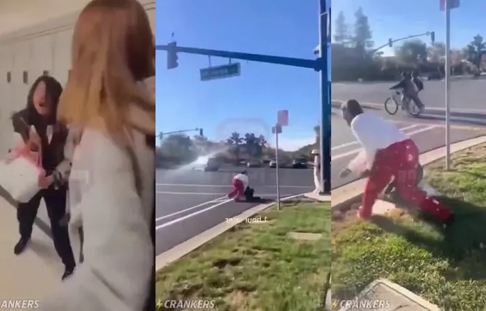 Friend steps in to teach bully a lesson