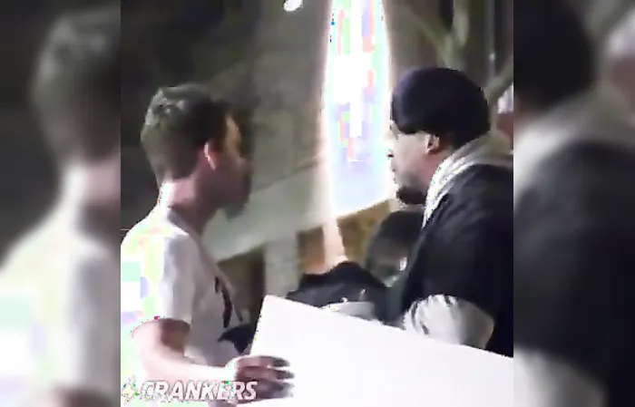 YouTube prankster eats an uppercut