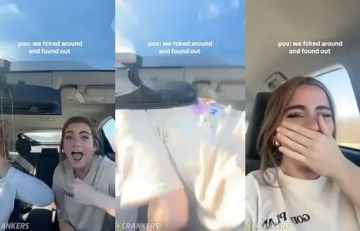 Twerking on the highway is always a bad idea