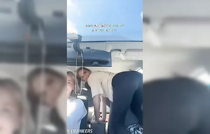 Twerking on the highway is always a bad idea
