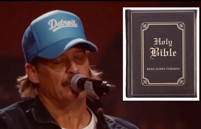 KID ROCK: “There’s a book that’s sitting in your house that could use some dusting off"