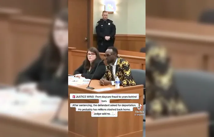 Somalian sentenced for daycare fraud begs judge for something else