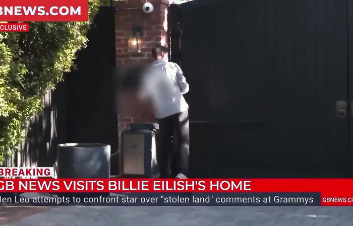 Reporter went to Billie Eilish’s house after she said no human is illegal on stolen land, and guess what he found!