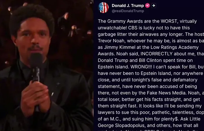 Trump might SUE the gonads off Trevor Noah after this statement