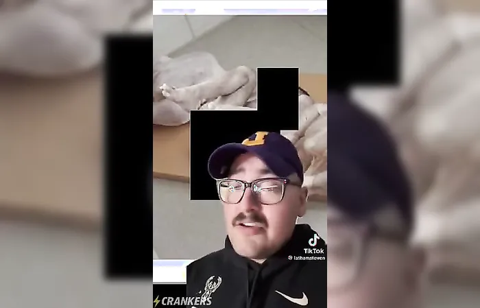 Redacted photo shows BABY LEG near chicken, WTAF?