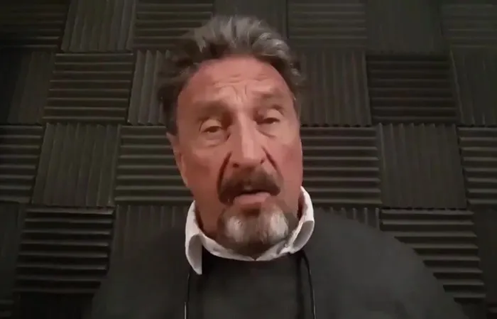 John McAfee warned about the deep state in one of his last messages