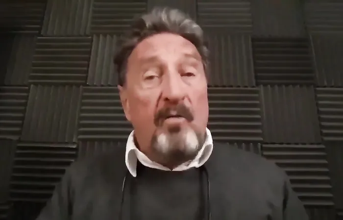 John McAfee warned about the deep state in one of his last messages