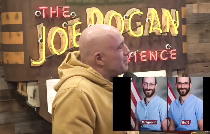 Joe Rogan on the fake news media: “CNN turned me green… and MSNBC made him handsome..."