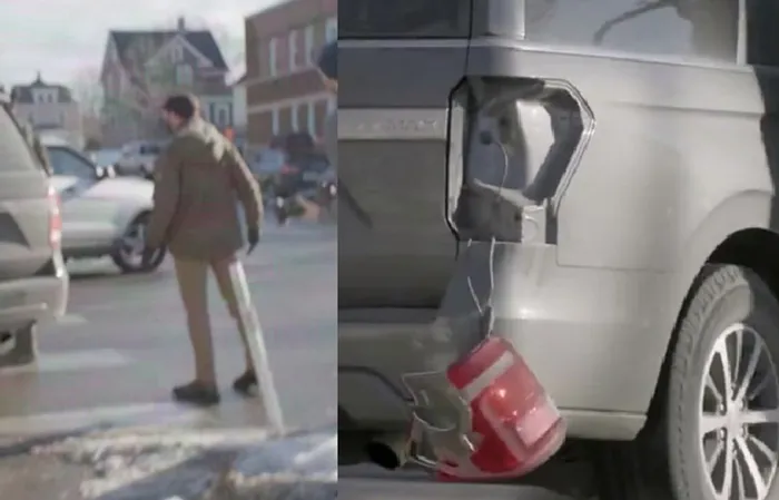 Alex Pretti seen spitting, kicking a federal agent tail light a week before getting shot
