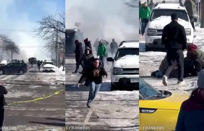 Terrorist gets hand blown off picking up flashbang to throw it back at cops