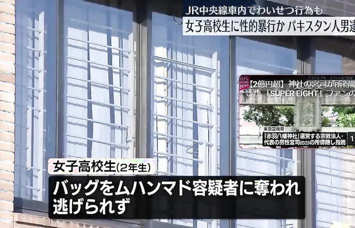 Pakistani Migrant Arrested in Tokyo After Alleged Schoolgirl Attack