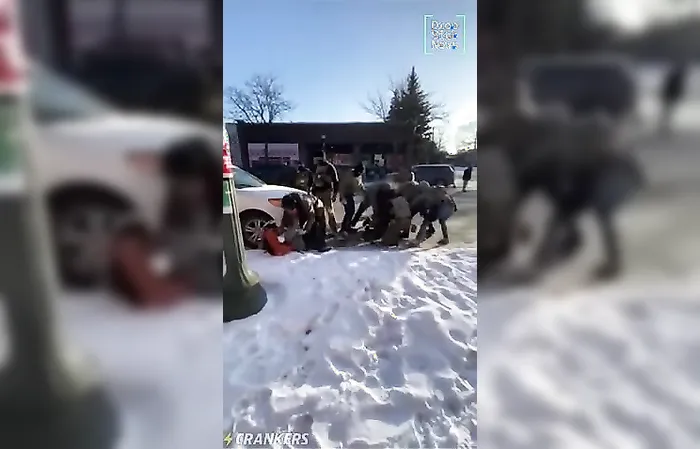 ICE shoots a protester who was packing a gun