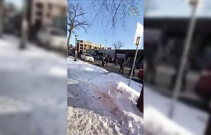 ICE shoots a protester who was packing a gun