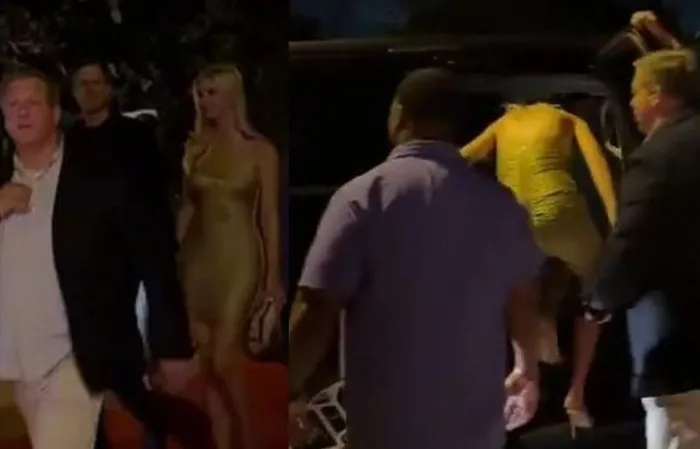 Donald Trump’s daughter’s bodyguard drops someone who got handsy