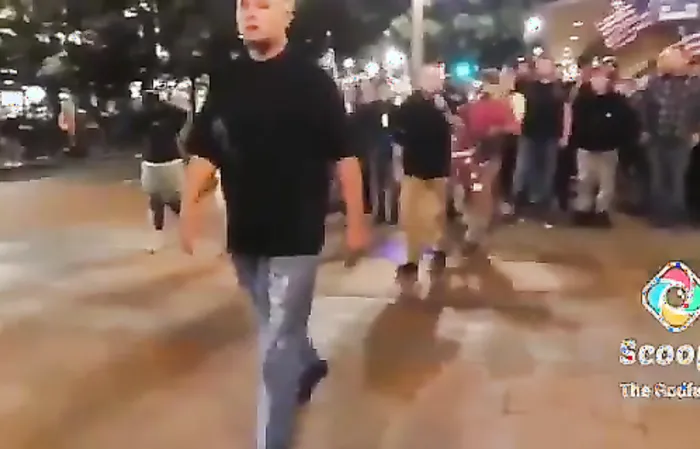 Watch What Happens When the Tough Guy Shows Up