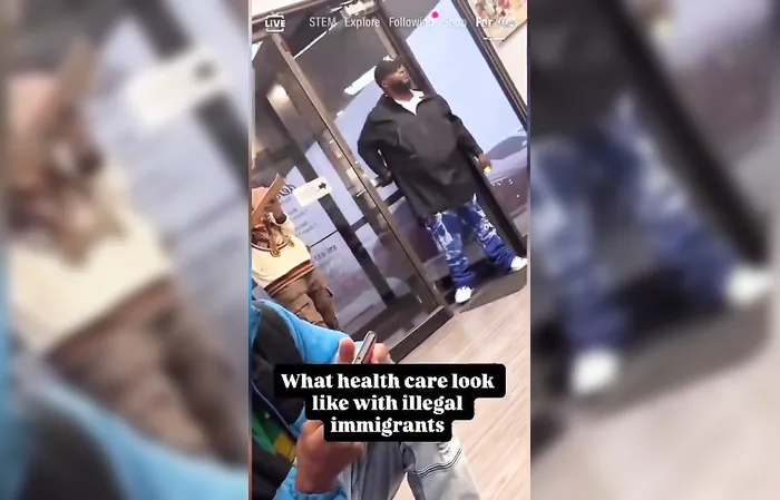 Man Explodes After Being Told to Wait Outside While Clinic Is Packed With Illegals