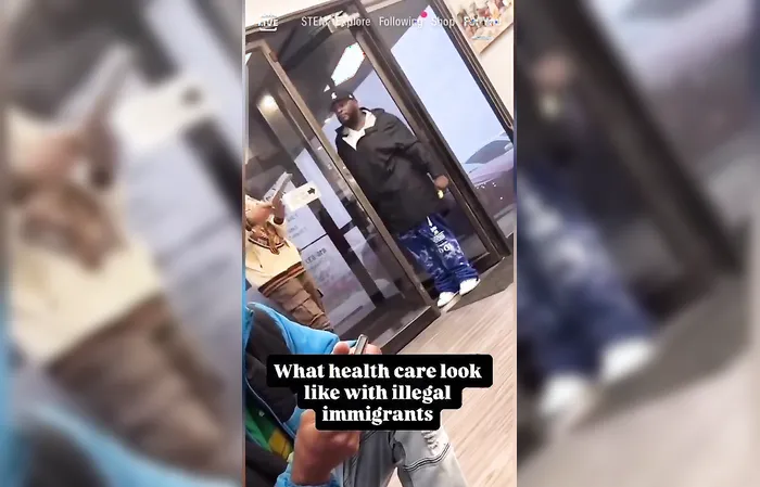Man Explodes After Being Told to Wait Outside While Clinic Is Packed With Illegals