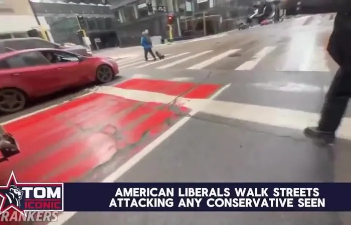 Protesters storm random car for no reason, this is getting tiring