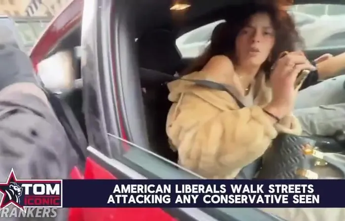 Protesters storm random car for no reason, this is getting tiring