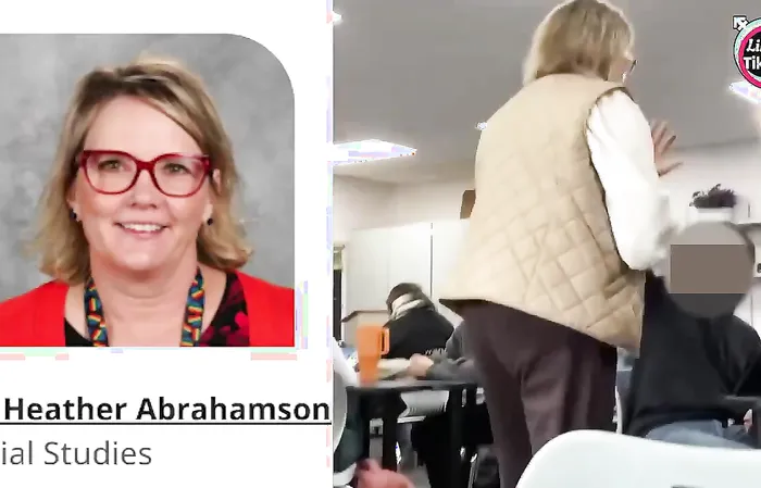Video Sparks Outrage After Teacher Clashes With Student Over Tragic Shooting