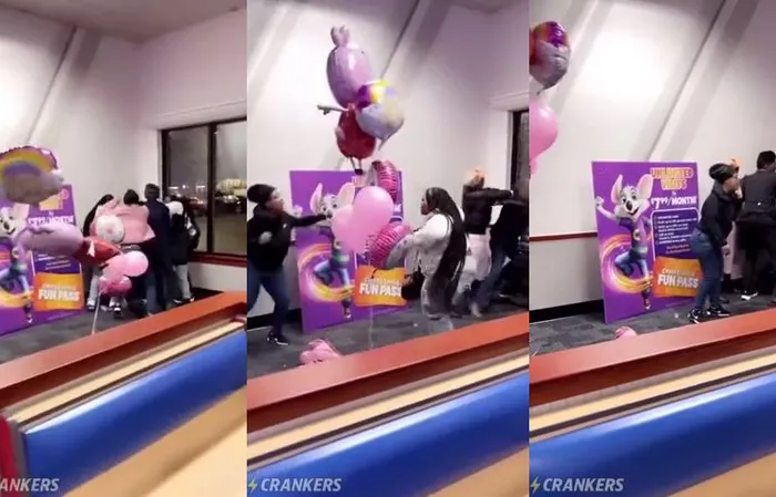 Imagine taking your kid to a birthday party and THIS happens