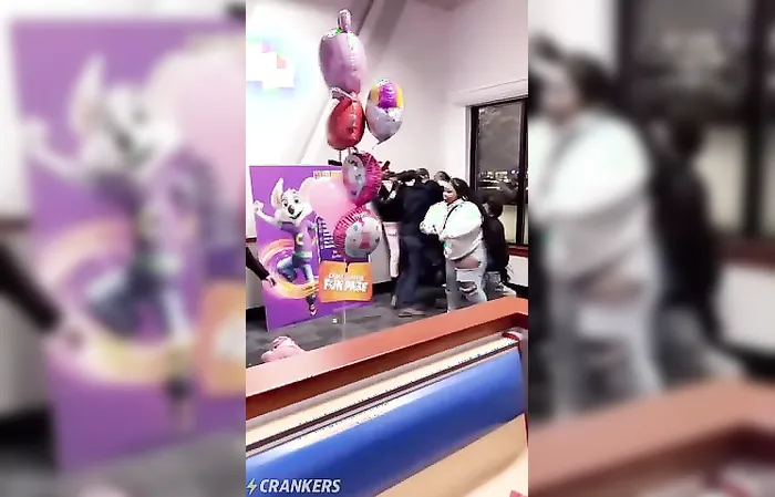 Imagine taking your kid to a birthday party and THIS happens