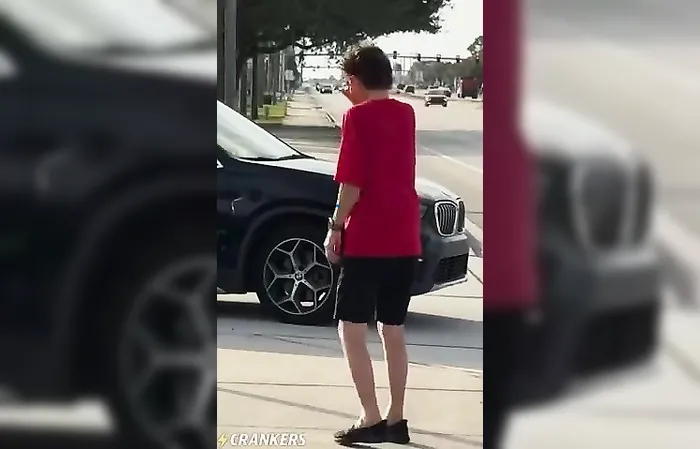 She went after him, now she's crying