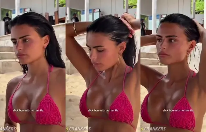 Bikini lady nice and tan