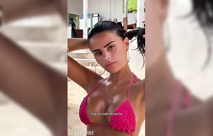 Bikini lady nice and tan