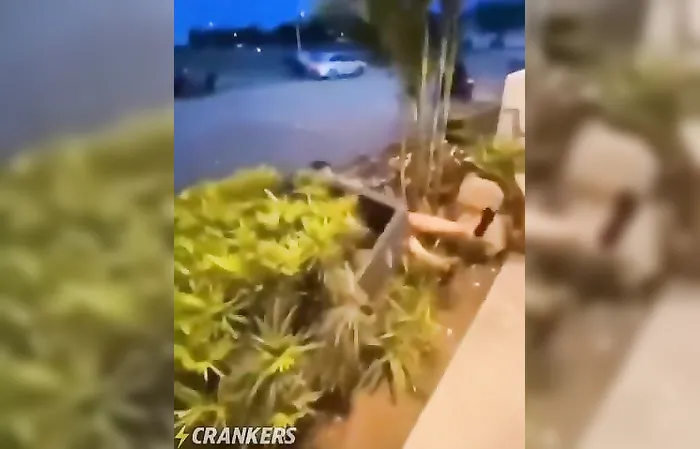Girl throws a speaker at a man and then she FINDS OUT