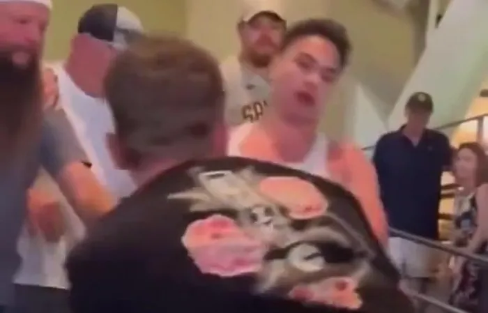 Wannabe Tough Guy Takes a Hit and Instantly Regrets It