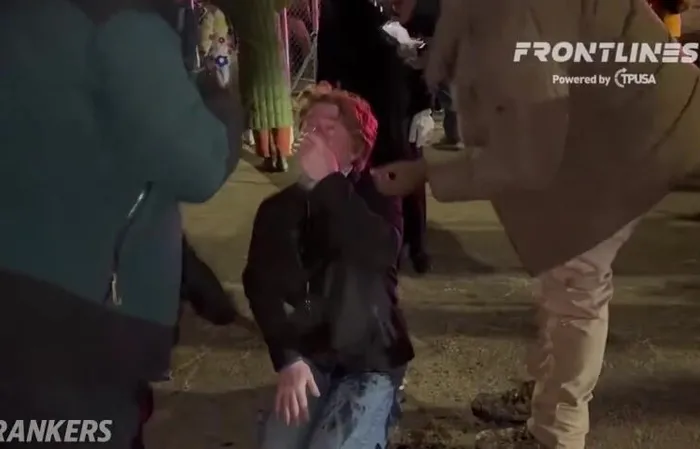 Tough Talk Outside ICE Minneapolis Ends in Tears When Gas Is Deployed