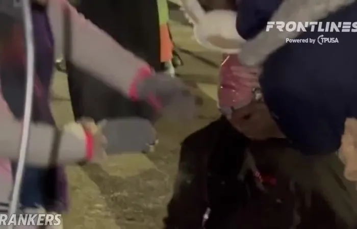 Tough Talk Outside ICE Minneapolis Ends in Tears When Gas Is Deployed