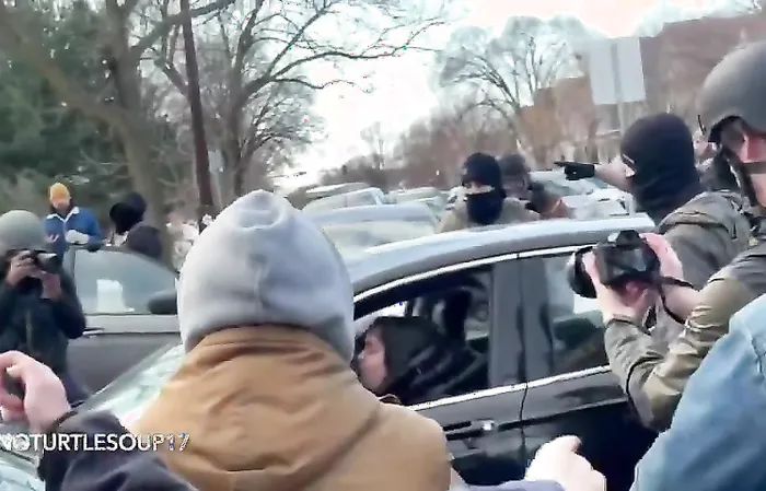 ICE Agents Smash Through Window to Extract Driver in Minneapolis Protest Clash